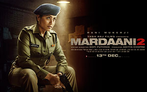 Rani Mukherjee as Shivani Shivaji Roy in Bollywood film `Mardaani 2` (Releasing December 13th 2019)